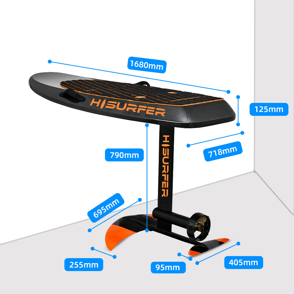 Flyer One Pro Max 06 8KW Carbon Fiber e-Foil Electric Surfboard - 图片 5